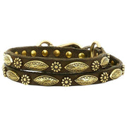 Campomaggi Siena Stud Leather Chain Belt - Military Green