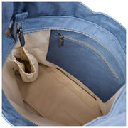 Roka Hoxton Large Cotton Canvas Shoulder Bag - Aviation Blue