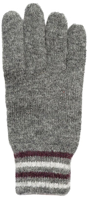 Dents Salcombe Rib Knit Gloves - Charcoal Grey
