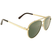 Charly Therapy Maverick Sunglasses - Green/Gold