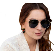 Charly Therapy Maverick Sunglasses - Green/Gold