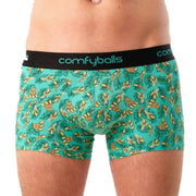 Comfyballs Cotton Regular Boxer - Banana Green