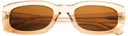 MessyWeekend Leon Blue Light Sun Reading Glasses - Brown/Peach Beige