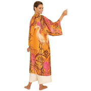 powder-oriental-crane-kimono-gown---ochre-orange-34326736