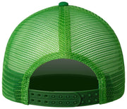 Kangol Unity Puff Print Trucker Hat - Retro Green