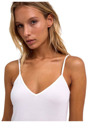 Falke Daily Seamless Spaghetti Top - White