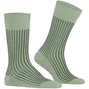 falke-oxford-stripe-socks---pale-olive-green-35899236