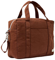Roka Somerset Large Cotton Canvas Baby Bag - Lindt Brown