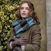Dents Colette Touchscreen Leather Gloves - Chestnut Brown