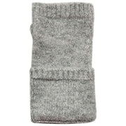 Dents Fingerless Knitted Wrist Warmers - Dove Grey