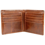 Dents Itchen Bifold Wallet - Cognac Brown