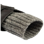 Dents Renee Touchscreen Leather Gloves - Black/Charcoal Grey
