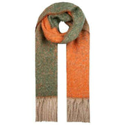 Dents Reversible Ombre Blanket Scarf - Orange