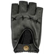 Dents The Suited Racer Gripper Leather Driving Gloves - Black