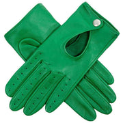 Dents Thruxton Leather Driving Gloves - Emerald Green