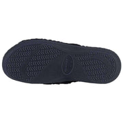 isotoner-popcorn-turnover-open-toe-slippers---navy-34523366