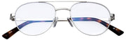 MessyWeekend Cruise Blue Light Reading Glasses - Clear/Silver