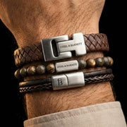 steel-barnett-premium-triple-bracelet-gift-set---brown-35896689