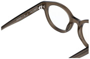 MessyWeekend Frost Blue Light Reading Glasses - Clear/Olive Green