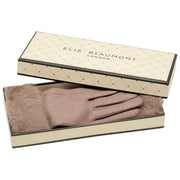 Elie Beaumont Dia Cuff Gloves - Mink Beige