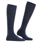 Esprit Basic Pure Knee High Socks - Marine Navy