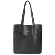Every Other V Twin Pocket Tote Bag - Black