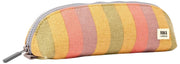 Roka Tate Small Cotton Canvas Pouch - Faded Multi Stripe