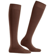 Falke Climawool Knee High Socks - Brandy Brown