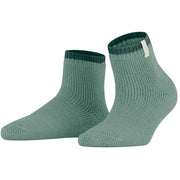 Falke Cosy Plush Short Socks - Austerity Green