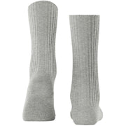 Falke Cosy Wool Boot Socks - Light Heather Grey