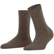 Falke Cosy Wool Socks - Porto Mel Brown