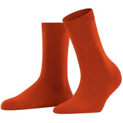 Falke Cosy Wool Socks - Ziegel Orange