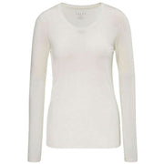 Falke Daily ClimaWool Long Sleeve T-Shirt - Off-White