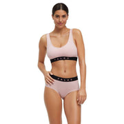 Falke Daily Comfort 2-Pack Hipster Brief - Black/Pink