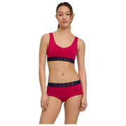 Falke Daily Comfort Print 2-Pack Bustier Bralette - Red/Black