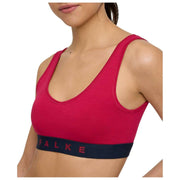 Falke Daily Comfort Print 2-Pack Bustier Bralette - Red/Black