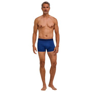 Falke Daily Comfort Striped Boxer Brief - Royal Blue