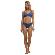 Falke Daily Seamless Bustier Bralette - Captain Blue