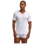Falke Daily Seamless V-Neck T-Shirt - White