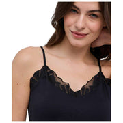 Falke Delicate Touch Chemise Top - Black