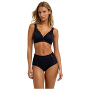 Falke Delicate Touch High Apex Bra - Black