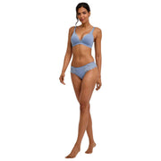 Falke Delicate Touch High Apex Bra - Blue Steel