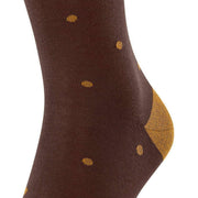 Falke Dot Socks - Cinnamon Brown