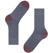 Falke Dot Socks - Steel Grey