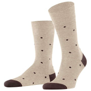 Falke Dot Socks - Taupe Mel