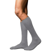 Falke No 13 Finest Piuma Cotton Knee High Socks - M. Grey Mel