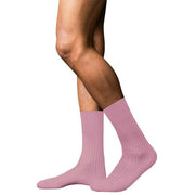 Falke No 13 Finest Piuma Cotton Socks - Light Rosa Red