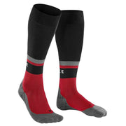 Falke RU Compression Energy Running Knee-High W4 Socks - Black/Scarlet Red