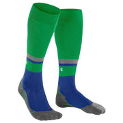 Falke RU Compression Energy Running Knee-High W4 Socks - Green/Blue