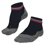 Falke RU4 Endurance Reflect Running Short Socks - Black